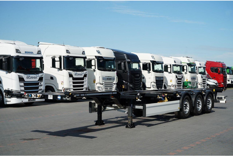 Krone NACZEPA PODKONTENEROWA / MAŁO UŻYWANA / UNIWERSALNA / 2023 ROK - Semi-remorque porte-conteneur/ Caisse mobile: photos 2 Krone NACZEPA PODKONTENEROWA / MAŁO UŻYWANA / UNIWERSALNA / 2023 ROK - Semi-remorque porte-conteneur/ Caisse mobile: photos 2