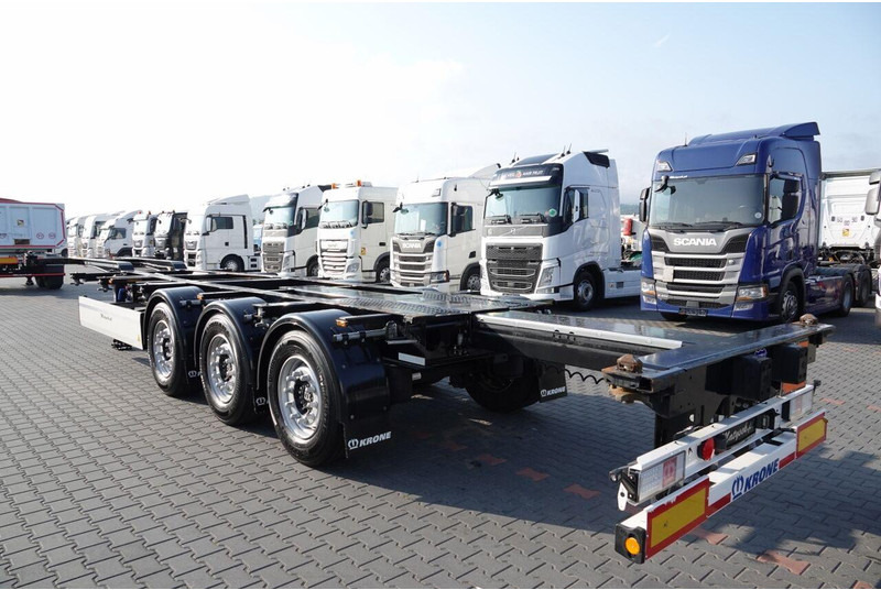 Krone NACZEPA PODKONTENEROWA / NOWA / 2023 ROK / ROZSUWANY TYŁ / DO WS - Semi-remorque porte-conteneur/ Caisse mobile: photos 5 Krone NACZEPA PODKONTENEROWA / NOWA / 2023 ROK / ROZSUWANY TYŁ / DO WS - Semi-remorque porte-conteneur/ Caisse mobile: photos 5