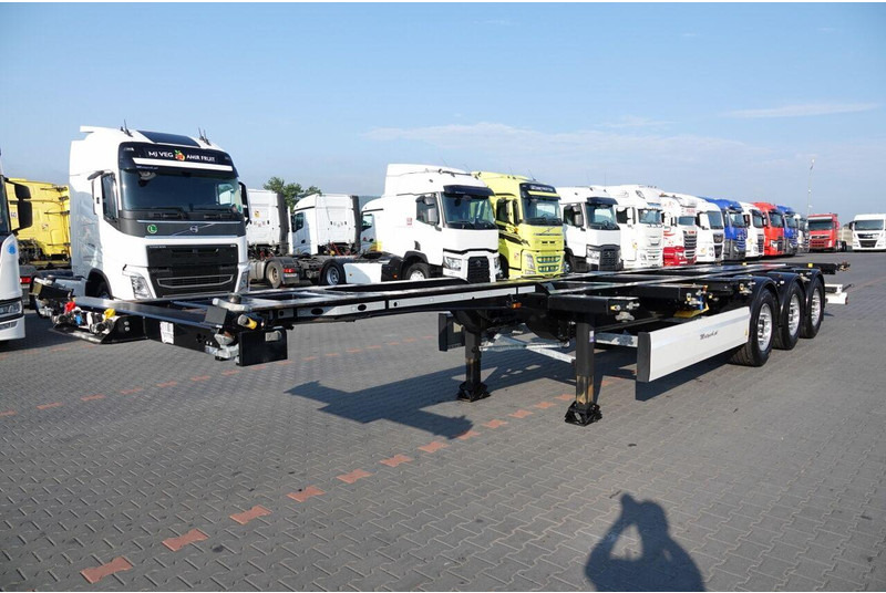 Krone NACZEPA PODKONTENEROWA / NOWA / 2023 ROK / ROZSUWANY TYŁ / DO WS - Semi-remorque porte-conteneur/ Caisse mobile: photos 4 Krone NACZEPA PODKONTENEROWA / NOWA / 2023 ROK / ROZSUWANY TYŁ / DO WS - Semi-remorque porte-conteneur/ Caisse mobile: photos 4