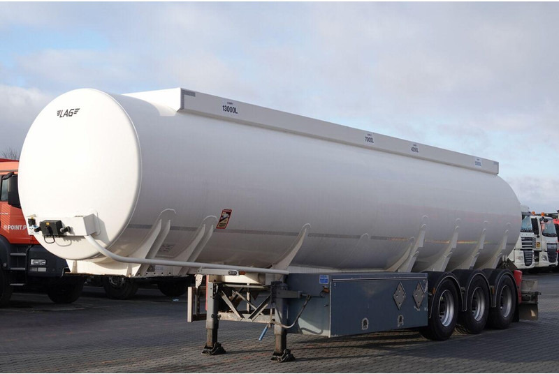 LAG CYSTERNA DO PALIWA / 36200 L / 4 KOMORY - Semi-remorque citerne: photos 2 LAG CYSTERNA DO PALIWA / 36200 L / 4 KOMORY - Semi-remorque citerne: photos 2