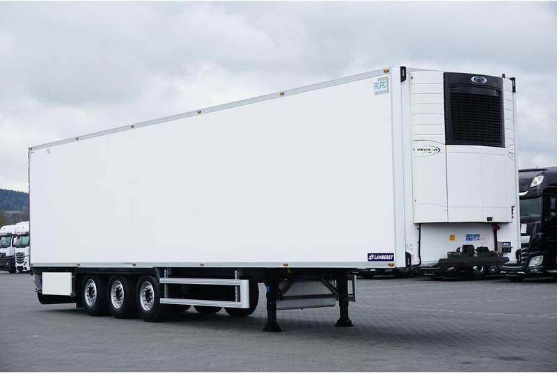 LAMBERET CHŁODNIA / CARRIER 1950 / MULTITEMPERATURA / OŚ PODNOSZONA - Semi-remorque frigorifique: photos 2 LAMBERET CHŁODNIA / CARRIER 1950 / MULTITEMPERATURA / OŚ PODNOSZONA - Semi-remorque frigorifique: photos 2