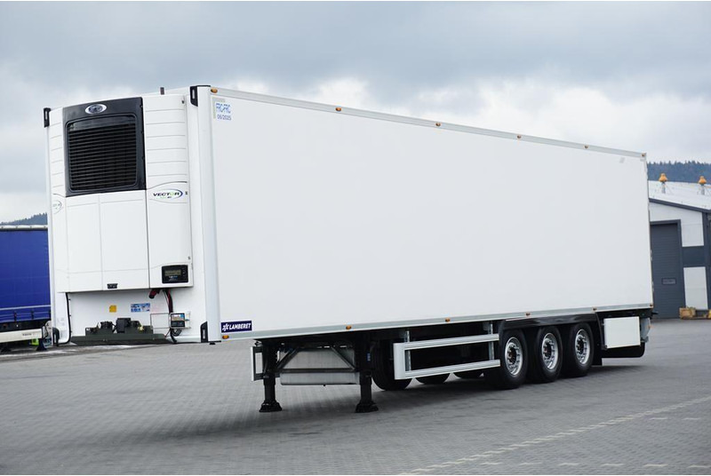 LAMBERET CHŁODNIA / CARRIER 1950 / MULTITEMPERATURA / OŚ PODNOSZONA - Semi-remorque frigorifique: photos 1 LAMBERET CHŁODNIA / CARRIER 1950 / MULTITEMPERATURA / OŚ PODNOSZONA - Semi-remorque frigorifique: photos 1