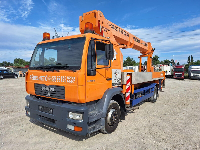 MAN 18.264 - Ruthmann Lifting Basket 34m - Camion avec nacelle: photos 1 MAN 18.264 - Ruthmann Lifting Basket 34m - Camion avec nacelle: photos 1