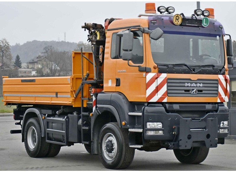MAN TGA 18.360 - Camion benne, Camion grue: photos 4 MAN TGA 18.360 - Camion benne, Camion grue: photos 4