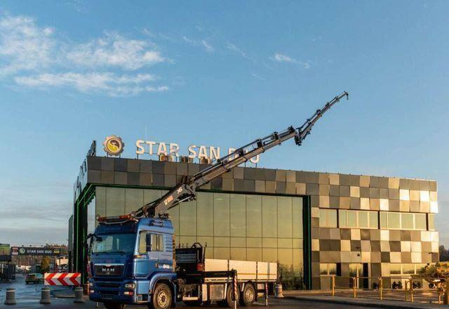 MAN TGA 26.440 6x4 HIAB 322-6 HIPRO Fly Jib - Camion plateau, Camion grue: photos 4 MAN TGA 26.440 6x4 HIAB 322-6 HIPRO Fly Jib - Camion plateau, Camion grue: photos 4