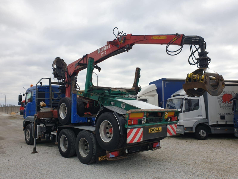 MAN TGA 26.480 6x4 LOGLIFT DOLL WOOD TRANSPORTER - Camion grumier, Camion grue: photos 3 MAN TGA 26.480 6x4 LOGLIFT DOLL WOOD TRANSPORTER - Camion grumier, Camion grue: photos 3