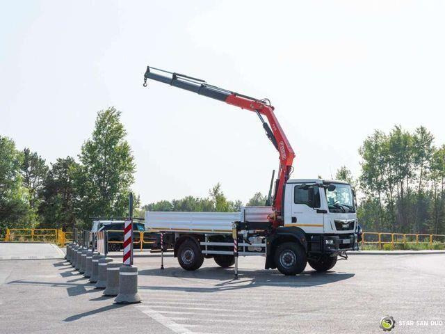 MAN TGM 18.250 4x4 Fassi F215A.0.23 Active HDS Cran - Camion plateau, Camion grue: photos 4 MAN TGM 18.250 4x4 Fassi F215A.0.23 Active HDS Cran - Camion plateau, Camion grue: photos 4
