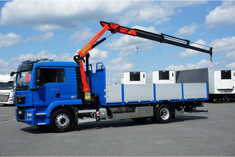 MAN TGM / 18.290 / SKRZYNIOWY + HDS + WINDA / PALFINGER PK 12002 / - Camion plateau, Camion grue: photos 3 MAN TGM / 18.290 / SKRZYNIOWY + HDS + WINDA / PALFINGER PK 12002 / - Camion plateau, Camion grue: photos 3