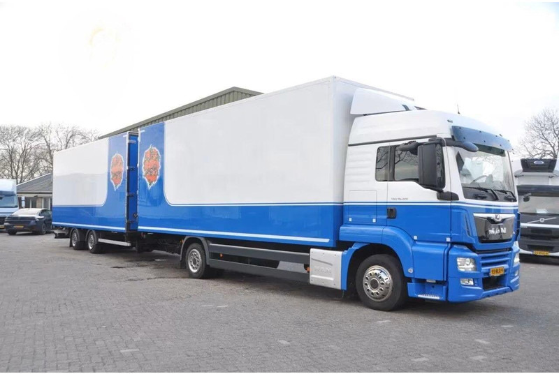 MAN TGM 18.320 - Koffer + trailer - Camion fourgon: photos 2 MAN TGM 18.320 - Koffer + trailer - Camion fourgon: photos 2