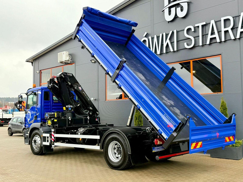 MAN TGM TGL TGS 18.250 // wywrotka 3-S + HDS HMF 1420 - K2 // bu - crédit-bail MAN TGM TGL TGS 18.250 // wywrotka 3-S + HDS HMF 1420 - K2 // bu: photos 20