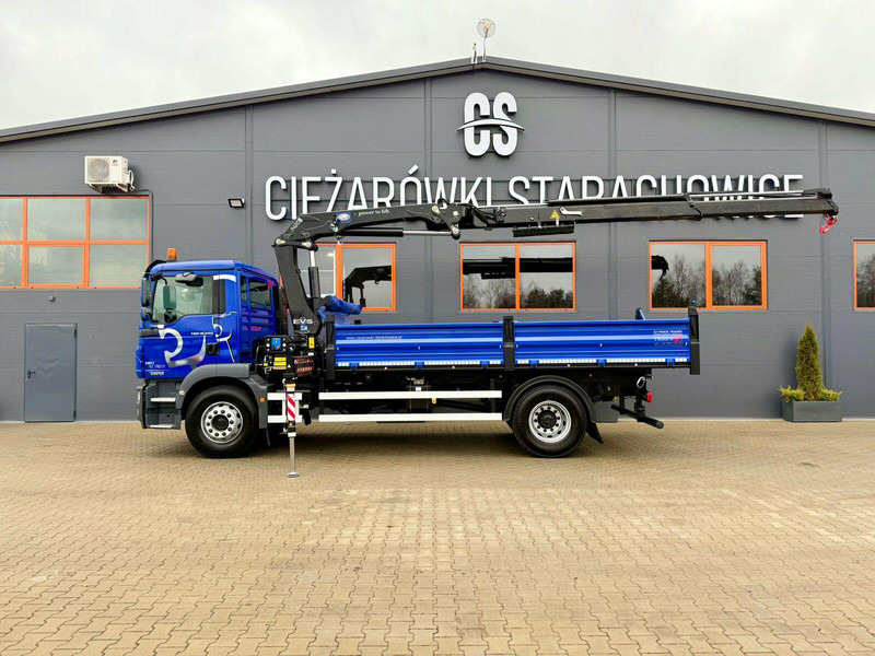 MAN TGM TGL TGS 18.250 // wywrotka 3-S + HDS HMF 1420 - K2 // bu - crédit-bail MAN TGM TGL TGS 18.250 // wywrotka 3-S + HDS HMF 1420 - K2 // bu: photos 11