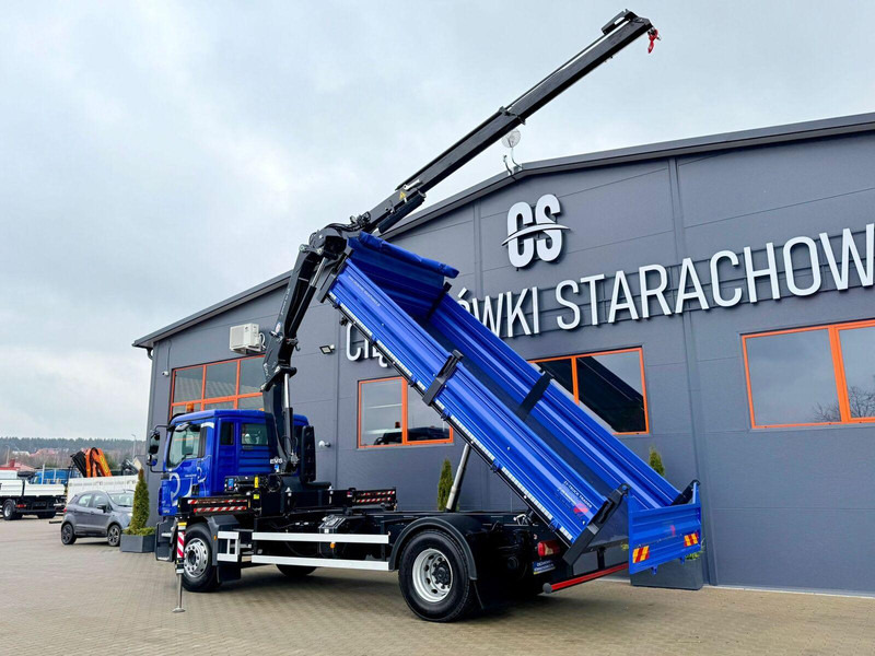 MAN TGM TGL TGS 18.250 // wywrotka 3-S + HDS HMF 1420 - K2 // bu - crédit-bail MAN TGM TGL TGS 18.250 // wywrotka 3-S + HDS HMF 1420 - K2 // bu: photos 14