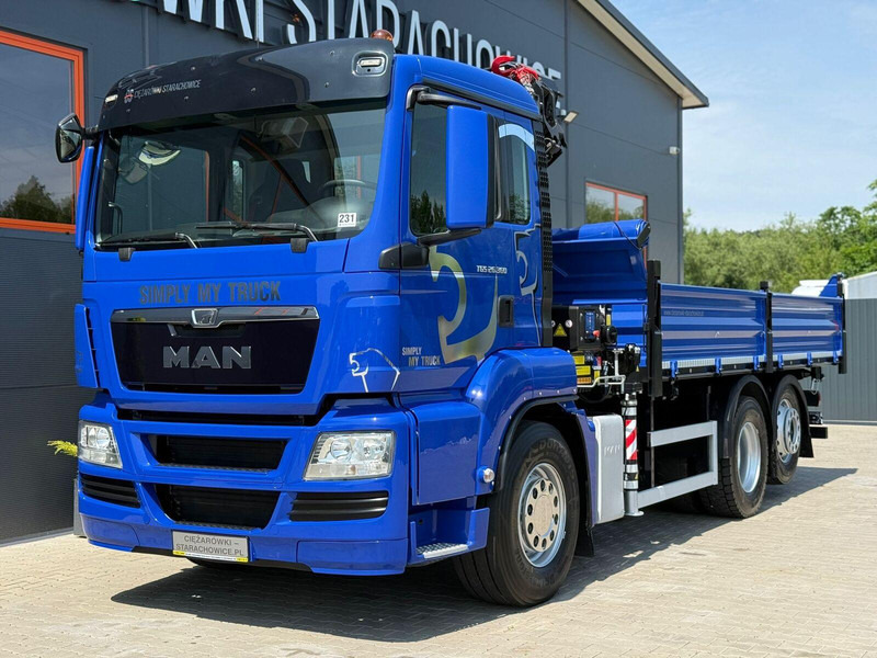 MAN TGM TGS TGX 26.360 // E5 // 6x2 6x4 // WYWROTKA 3-S // HMF 1420 - Camion benne, Camion grue: photos 4 MAN TGM TGS TGX 26.360 // E5 // 6x2 6x4 // WYWROTKA 3-S // HMF 1420 - Camion benne, Camion grue: photos 4