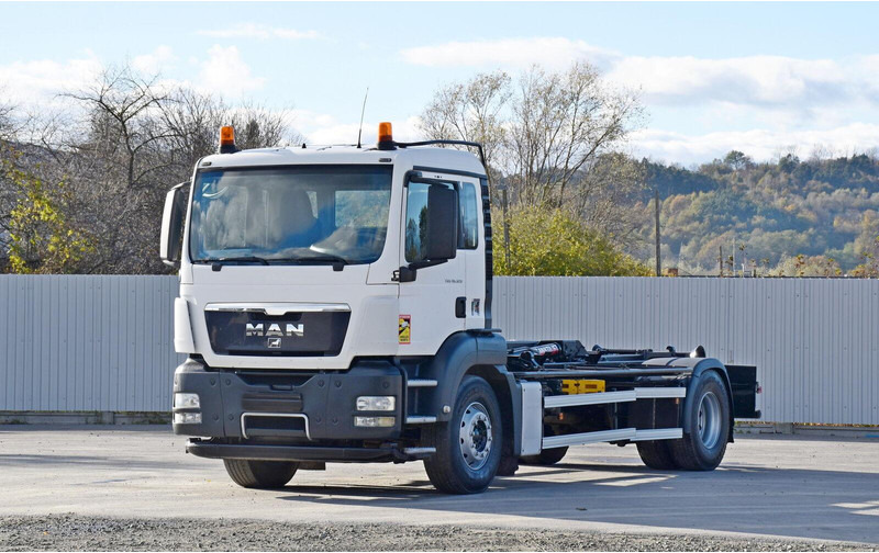 MAN TGS 18.320 Abrollkipper * Top Zustand! - Camion ampliroll: photos 1 MAN TGS 18.320 Abrollkipper * Top Zustand! - Camion ampliroll: photos 1