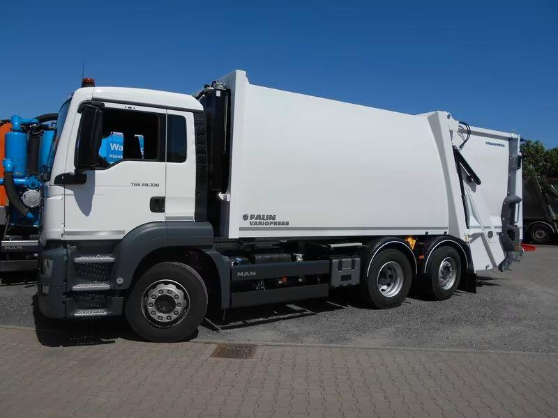 MAN TGS 26.330 - Garbage truck - Benne à ordures ménagères: photos 1 MAN TGS 26.330 - Garbage truck - Benne à ordures ménagères: photos 1