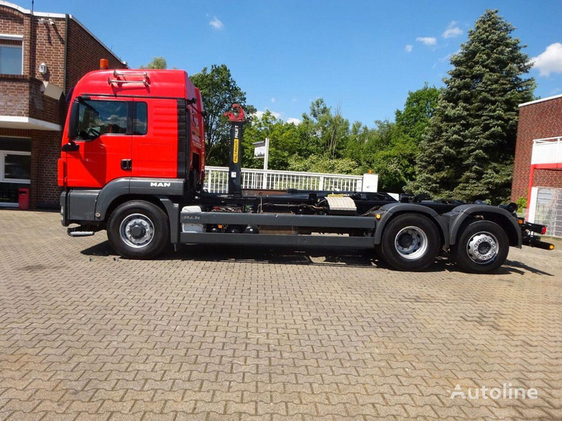 Camion ampliroll MAN TGS 26.480 Hook lift truck 6x2: photos 12 Camion ampliroll MAN TGS 26.480 Hook lift truck 6x2: photos 12