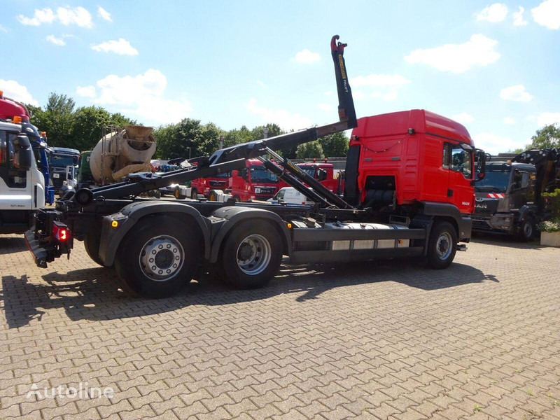Camion ampliroll MAN TGS 26.480 Hook lift truck 6x2: photos 10 Camion ampliroll MAN TGS 26.480 Hook lift truck 6x2: photos 10