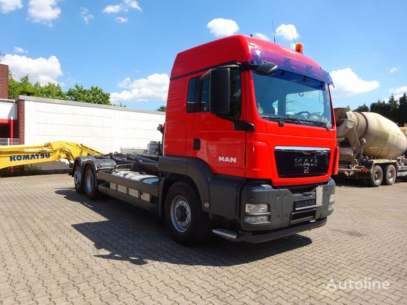 Camion ampliroll MAN TGS 26.480 Hook lift truck 6x2: photos 6 Camion ampliroll MAN TGS 26.480 Hook lift truck 6x2: photos 6