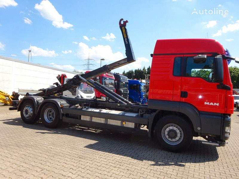 Camion ampliroll MAN TGS 26.480 Hook lift truck 6x2: photos 7 Camion ampliroll MAN TGS 26.480 Hook lift truck 6x2: photos 7