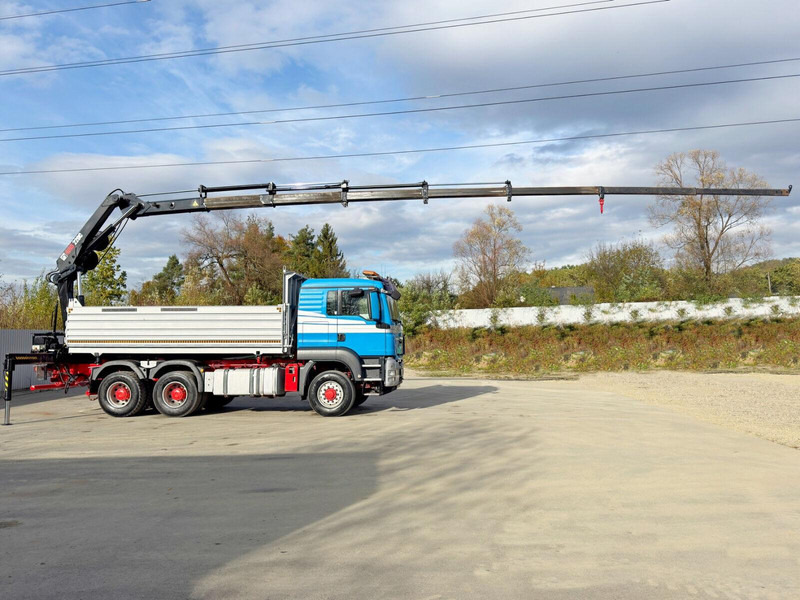 MAN TGS 26.480 * KIPPER * HIAB 220 - C5 + FUNK / 6x6 - Camion benne, Camion grue: photos 5 MAN TGS 26.480 * KIPPER * HIAB 220 - C5 + FUNK / 6x6 - Camion benne, Camion grue: photos 5