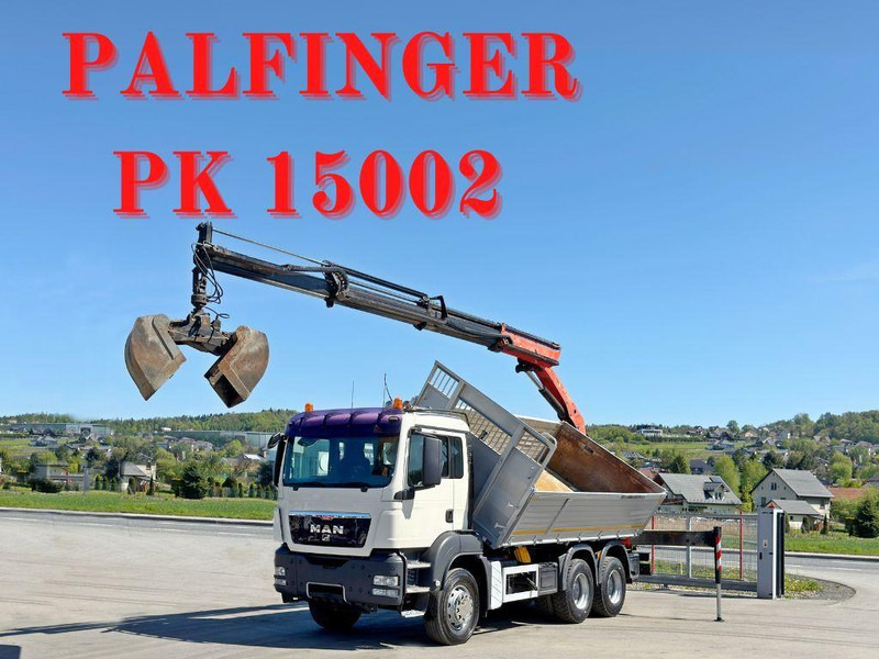 MAN TGS 33.360*KIPPER 4,95 m *PK 15002 * 6x4 - Camion benne, Camion grue: photos 1 MAN TGS 33.360*KIPPER 4,95 m *PK 15002 * 6x4 - Camion benne, Camion grue: photos 1