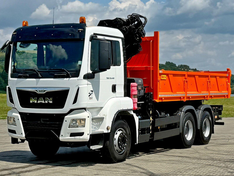 MAN TGS 33.440 * HIAB X-HIDUO 188 E-5 + FUNK * 6x4 - Camion benne, Camion grue: photos 3 MAN TGS 33.440 * HIAB X-HIDUO 188 E-5 + FUNK * 6x4 - Camion benne, Camion grue: photos 3