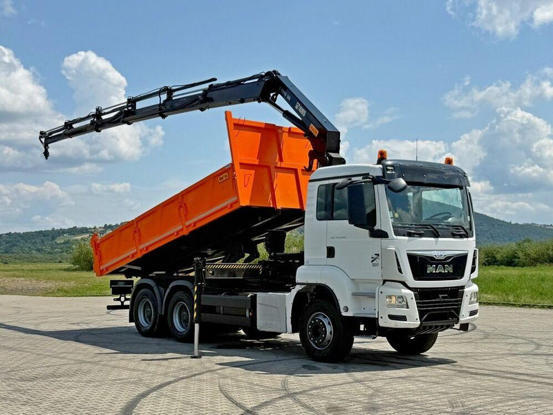 MAN TGS 33.440 * HIAB X-HIDUO 188 E-5 + FUNK * 6x4 - Camion benne, Camion grue: photos 2 MAN TGS 33.440 * HIAB X-HIDUO 188 E-5 + FUNK * 6x4 - Camion benne, Camion grue: photos 2