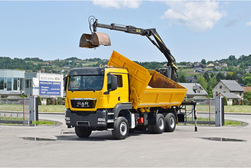 MAN TGS 33.480 - Camion benne, Camion grue: photos 3 MAN TGS 33.480 - Camion benne, Camion grue: photos 3