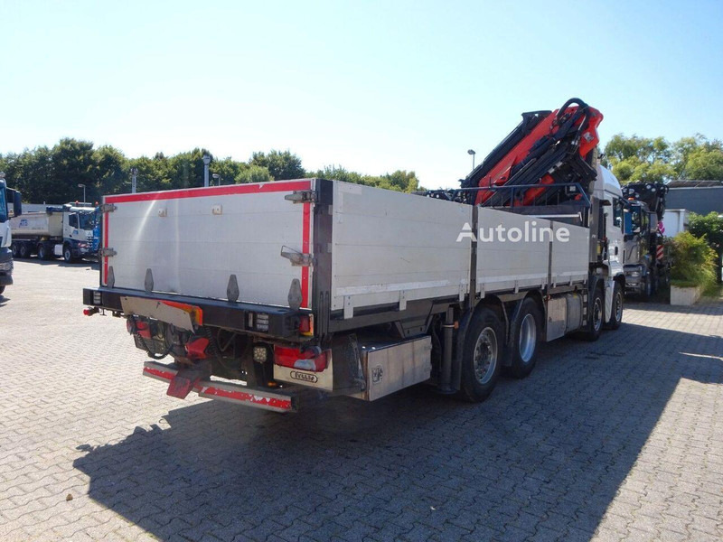 MAN TGS 35.480 - Flatbed + crane - Camion plateau, Camion grue: photos 3 MAN TGS 35.480 - Flatbed + crane - Camion plateau, Camion grue: photos 3