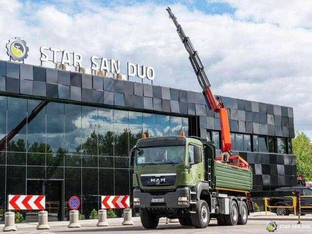MAN TGS 35.480 PALFINGER PK 20002 HDS Grapple Tippe - Camion benne, Camion grue: photos 2 MAN TGS 35.480 PALFINGER PK 20002 HDS Grapple Tippe - Camion benne, Camion grue: photos 2