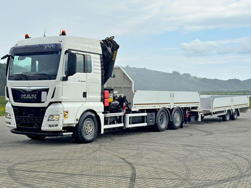 MAN TGX 26.440 * PK 41002-EH E + FUNK + Anhänger*TOP - Camion plateau: photos 3 MAN TGX 26.440 * PK 41002-EH E + FUNK + Anhänger*TOP - Camion plateau: photos 3
