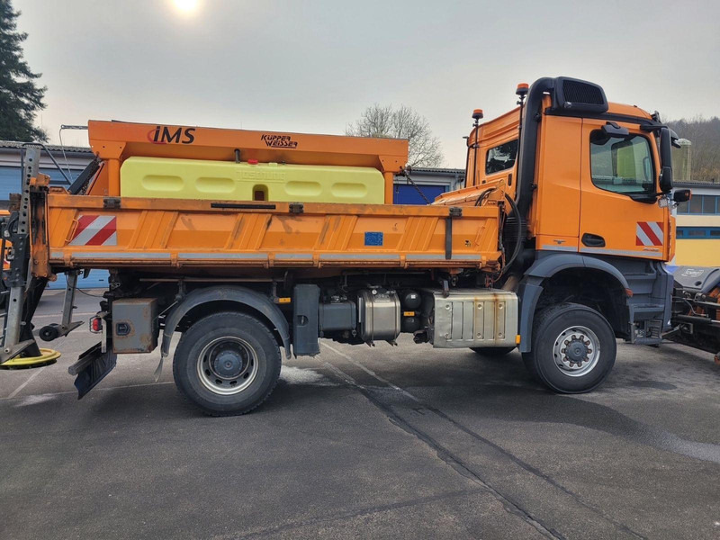 Mercedes-Benz 2036 AK 4x4 3-Way Meiller Tipper Crane HIAB XS088BS-2HiDuo - Camion benne, Camion grue: photos 4 Mercedes-Benz 2036 AK 4x4 3-Way Meiller Tipper Crane HIAB XS088BS-2HiDuo - Camion benne, Camion grue: photos 4
