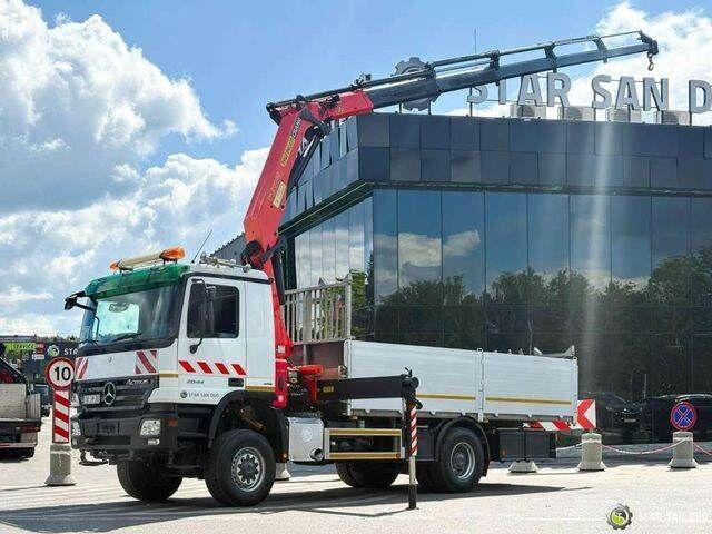 Mercedes-Benz ACTROS 2044A 4x4 Palfinger PK 20002 hds Crane - Camion plateau, Camion grue: photos 3 Mercedes-Benz ACTROS 2044A 4x4 Palfinger PK 20002 hds Crane - Camion plateau, Camion grue: photos 3