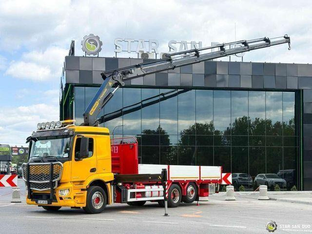 Mercedes-Benz ACTROS 2543 6x2 PalfingerPK 26002 EH Crane - Camion plateau, Camion grue: photos 4 Mercedes-Benz ACTROS 2543 6x2 PalfingerPK 26002 EH Crane - Camion plateau, Camion grue: photos 4