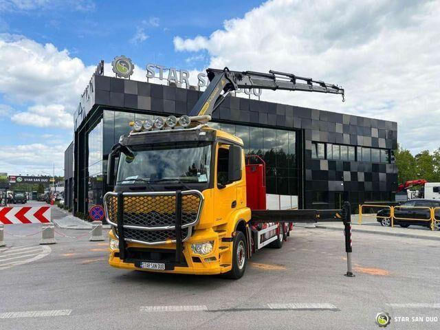 Mercedes-Benz ACTROS 2543 6x2 PalfingerPK 26002 EH Crane - Camion plateau, Camion grue: photos 5 Mercedes-Benz ACTROS 2543 6x2 PalfingerPK 26002 EH Crane - Camion plateau, Camion grue: photos 5