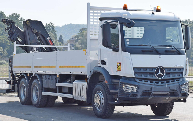 Mercedes-Benz ACTROS 2636 - Camion plateau, Camion grue: photos 4 Mercedes-Benz ACTROS 2636 - Camion plateau, Camion grue: photos 4