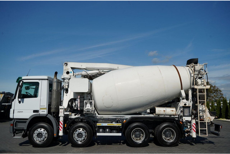 Mercedes-Benz ACTROS 3241 / POMPOGRUSZKA / 8X4 / BETONIARKA + POMPA SERMAC 3Z2 - Camion malaxeur: photos 5 Mercedes-Benz ACTROS 3241 / POMPOGRUSZKA / 8X4 / BETONIARKA + POMPA SERMAC 3Z2 - Camion malaxeur: photos 5
