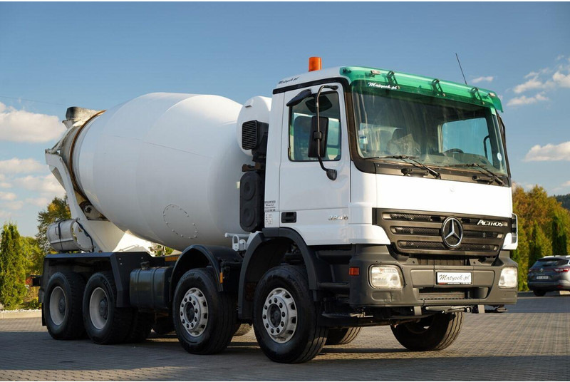 Mercedes-Benz ACTROS 3246 / BETONOMIESZARKA SCHWING STETTER / 8X4 / EPS + SPRZ - Camion malaxeur: photos 1 Mercedes-Benz ACTROS 3246 / BETONOMIESZARKA SCHWING STETTER / 8X4 / EPS + SPRZ - Camion malaxeur: photos 1