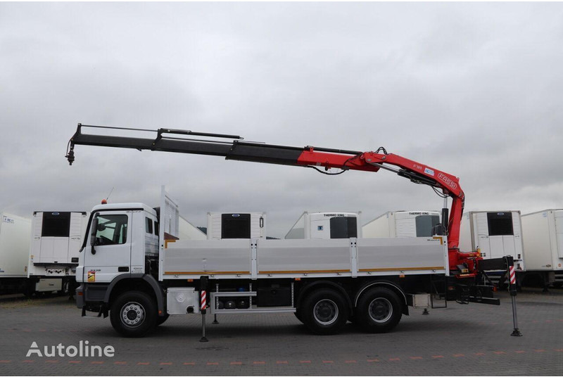 Mercedes-Benz ACTROS 3336 - Camion plateau, Camion grue: photos 5 Mercedes-Benz ACTROS 3336 - Camion plateau, Camion grue: photos 5