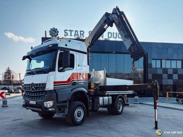Mercedes-Benz AROCS 1851 PALFINGER PK 20002 Crane Kran - Camion plateau, Camion grue: photos 4 Mercedes-Benz AROCS 1851 PALFINGER PK 20002 Crane Kran - Camion plateau, Camion grue: photos 4