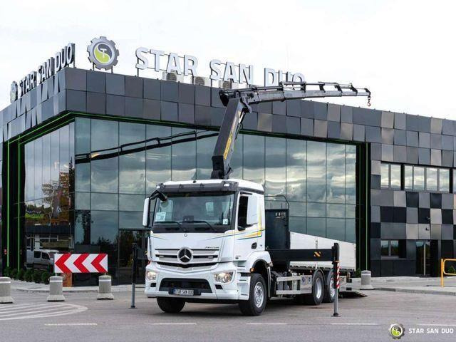 Mercedes-Benz AROCS 2532 6x2 PALFINGER PK 22002 - Camion plateau, Camion grue: photos 1 Mercedes-Benz AROCS 2532 6x2 PALFINGER PK 22002 - Camion plateau, Camion grue: photos 1