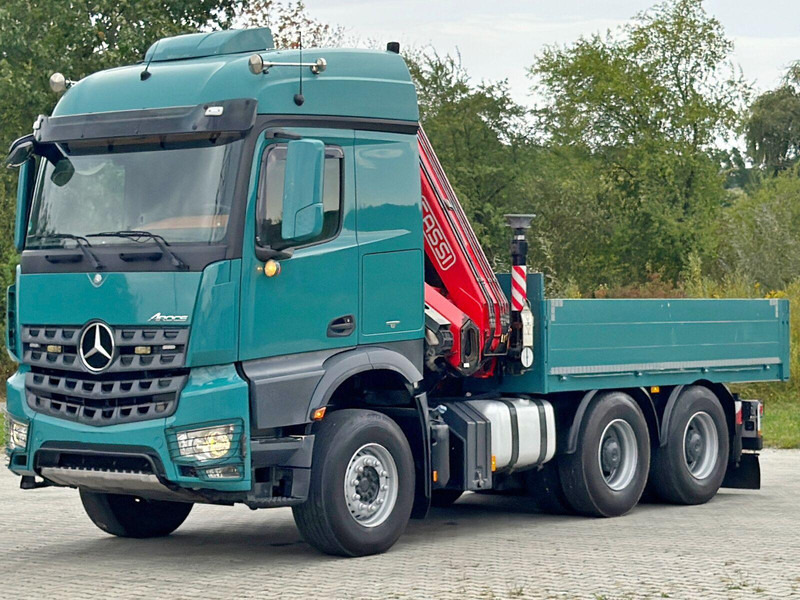 Mercedes-Benz AROCS 2548* FASSI F245A.0.24 E + FUNK / 6x4 *TOP - Camion plateau, Camion grue: photos 3 Mercedes-Benz AROCS 2548* FASSI F245A.0.24 E + FUNK / 6x4 *TOP - Camion plateau, Camion grue: photos 3