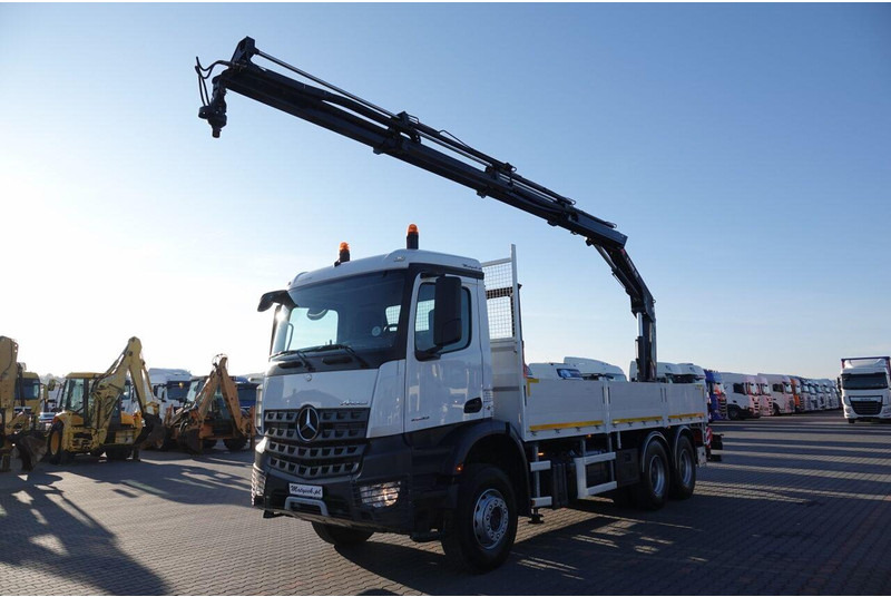Mercedes-Benz AROCS 2633 / 6x4 / SKRZYNIOWY - 6,5 M / HDS HIAB 188 b-3 wysów: - Camion plateau, Camion grue: photos 2 Mercedes-Benz AROCS 2633 / 6x4 / SKRZYNIOWY - 6,5 M / HDS HIAB 188 b-3 wysów: - Camion plateau, Camion grue: photos 2