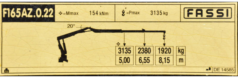 Mercedes-Benz AROCS 2635* FASSI F165AZ.0.22 + FUNK * 6x4 - crédit-bail Mercedes-Benz AROCS 2635* FASSI F165AZ.0.22 + FUNK * 6x4: photos 9