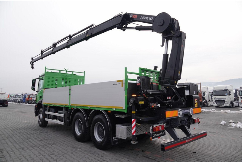 Mercedes-Benz AROCS 2636 / 6x4 / SKRZYNIOWY- 6,5 M / + HDS HIAB 4x wysów: 13 m - Camion plateau, Camion grue: photos 3 Mercedes-Benz AROCS 2636 / 6x4 / SKRZYNIOWY- 6,5 M / + HDS HIAB 4x wysów: 13 m - Camion plateau, Camion grue: photos 3