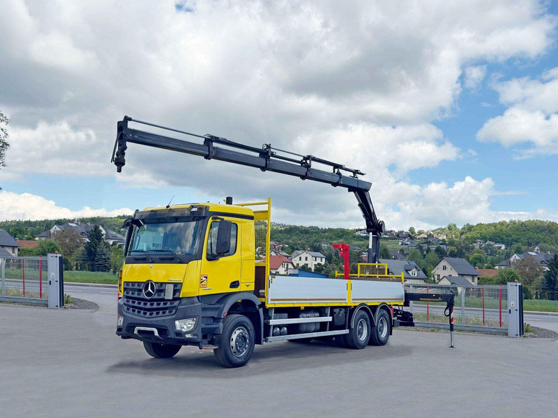 Mercedes-Benz AROCS 2636 *HIAB 166 D-4 HIDUO + FUNK* 6x4 - Camion plateau, Camion grue: photos 2 Mercedes-Benz AROCS 2636 *HIAB 166 D-4 HIDUO + FUNK* 6x4 - Camion plateau, Camion grue: photos 2