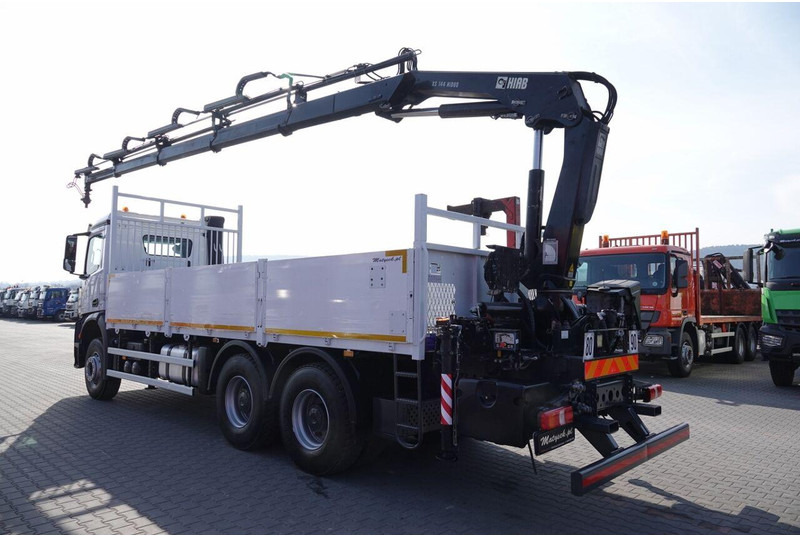 Mercedes-Benz AROCS 2643 / 6x4 / SKRZYNIOWY- 6,8 m / + HDS HIAB 144 wysów: 13 - Camion plateau, Camion grue: photos 3 Mercedes-Benz AROCS 2643 / 6x4 / SKRZYNIOWY- 6,8 m / + HDS HIAB 144 wysów: 13 - Camion plateau, Camion grue: photos 3