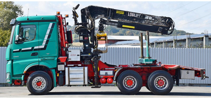 Mercedes-Benz AROCS 3363 *HOLZTRANSPORTER * LOGLIFT 251S /6x4 - Camion grumier, Camion grue: photos 5 Mercedes-Benz AROCS 3363 *HOLZTRANSPORTER * LOGLIFT 251S /6x4 - Camion grumier, Camion grue: photos 5