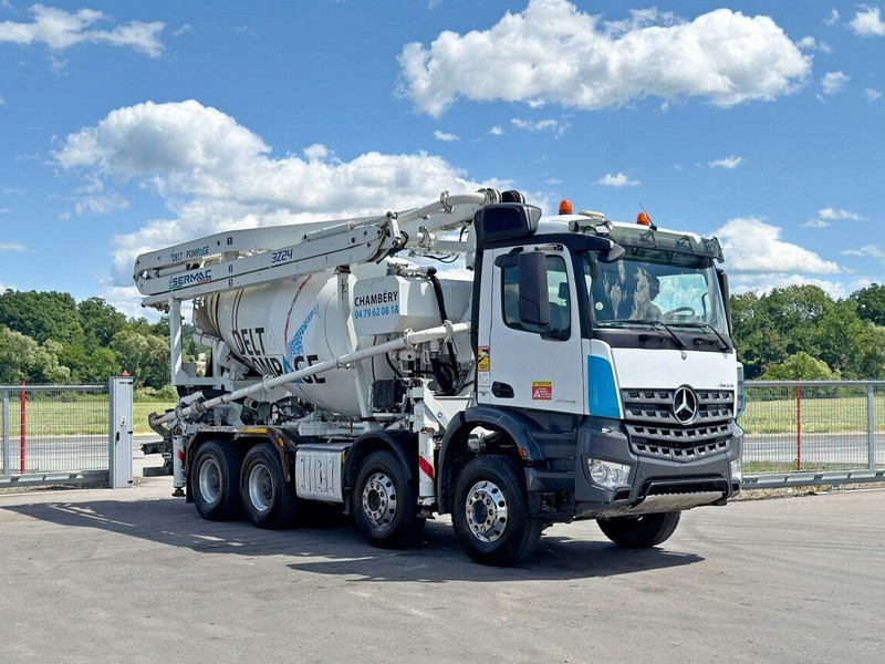 Mercedes-Benz AROCS 3743 * Betonpumpe + FUNK * 8x4 * TOP - Camion malaxeur: photos 1 Mercedes-Benz AROCS 3743 * Betonpumpe + FUNK * 8x4 * TOP - Camion malaxeur: photos 1