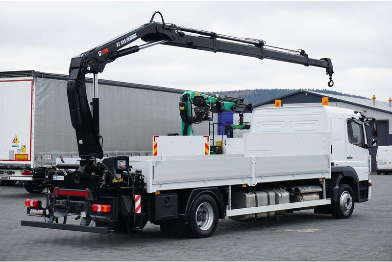 Mercedes-Benz ATEGO / 1224 / ACC / SKRZYNIOWY + HDS / HIAB 099 B - 3 DUO - Camion plateau, Camion grue: photos 5 Mercedes-Benz ATEGO / 1224 / ACC / SKRZYNIOWY + HDS / HIAB 099 B - 3 DUO - Camion plateau, Camion grue: photos 5